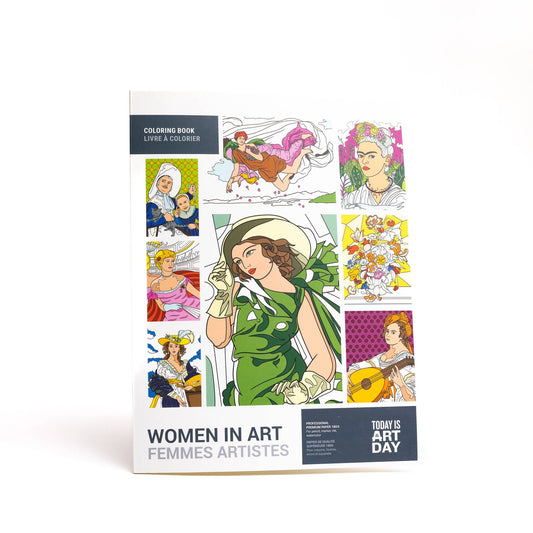 Women in art - Coloring book