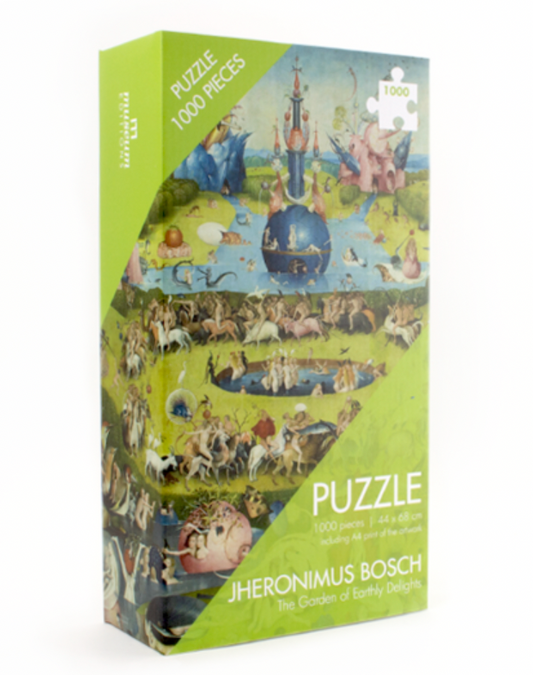 Puzzle, 1000 piezas, Jheronimus Bosch, El jardín de las delicias