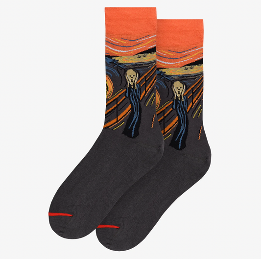 Calcetines de "El grito" de Munch x MuseARTa®