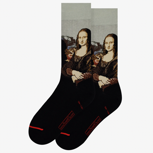 Calcetines de "Mona Lisa" de Da Vinci x MuseARTa®