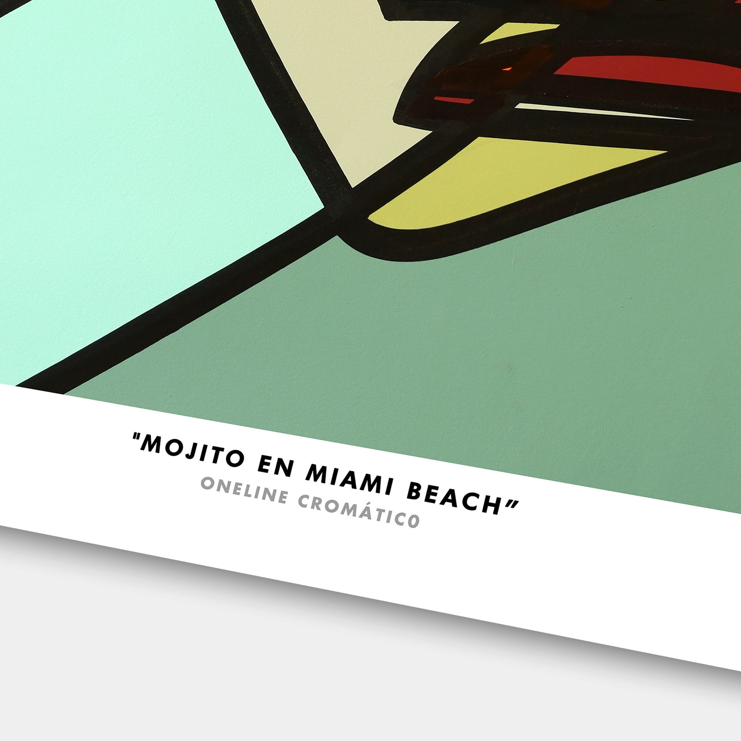 Póster BELIN "Mojito en Miami beach"